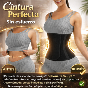 Faja Moldeadora Reductora Silhouette Sculpt™ | Control Abdomen y Soporte Lumbar Invisible